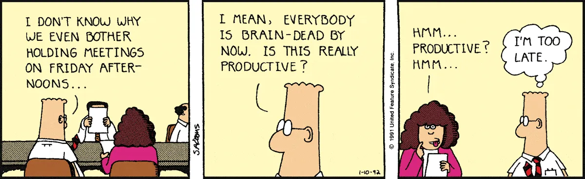 Productivity Dilbert