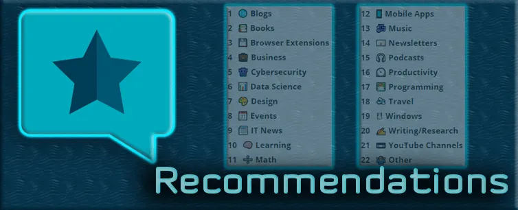 Recommendatory Interleaf - background